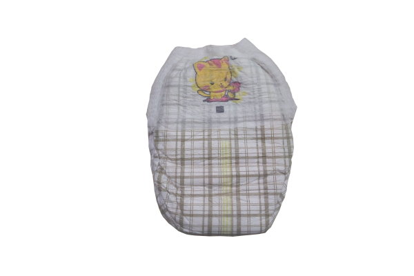 Calças de fraldas para bebês de materiais populares do Japão com impressão colorida