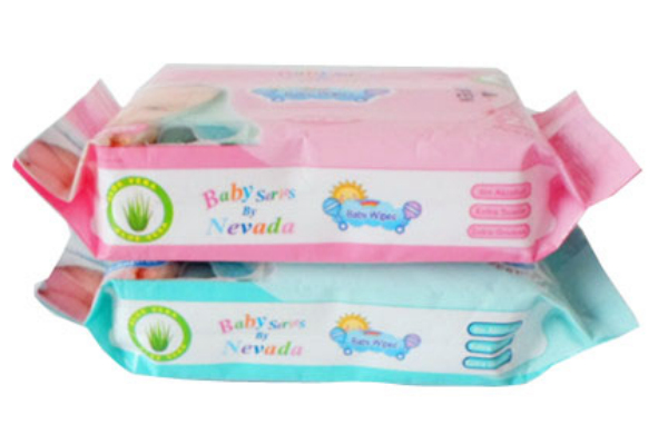 80 unidades de embalagem de lenços umedecidos para cuidados com a saúde com fragrância rosa
