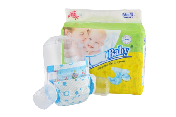 Fraldas de bebê secas para cuidados com o bebê respiráveis ​​Super Love