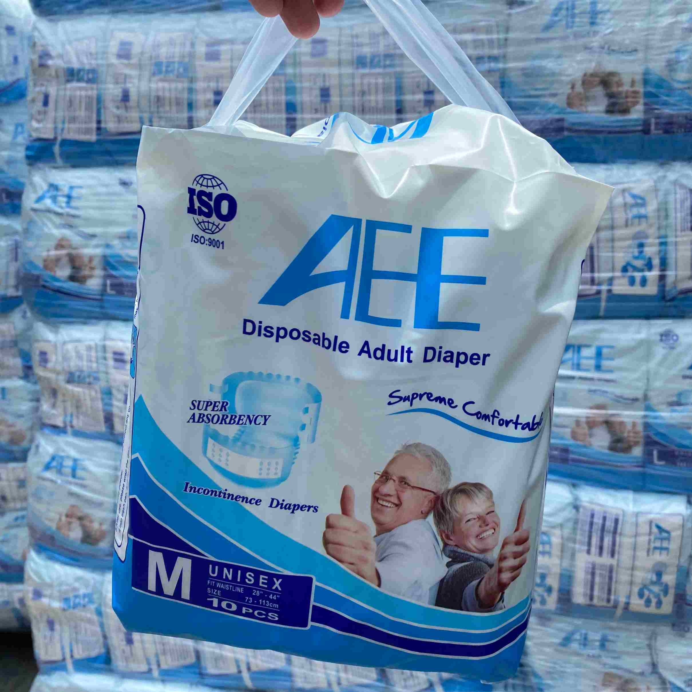 Conforto e confiança com fraldas adultas premium de marca personalizada da XIAMEN HONGFUTAI