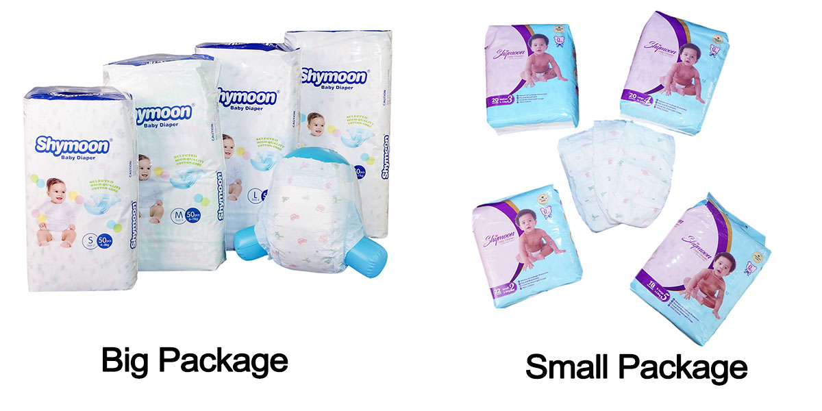 Big Pack vs. Small Pack: Escolhendo as fraldas de bebê perfeitas de Xiamen Hongfutai Factory