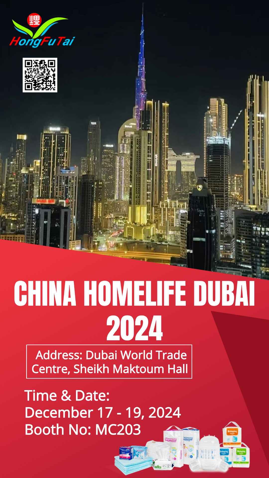 Bem-vindo a nos visitar na CHINA HOMELIFE DUBAI 2024