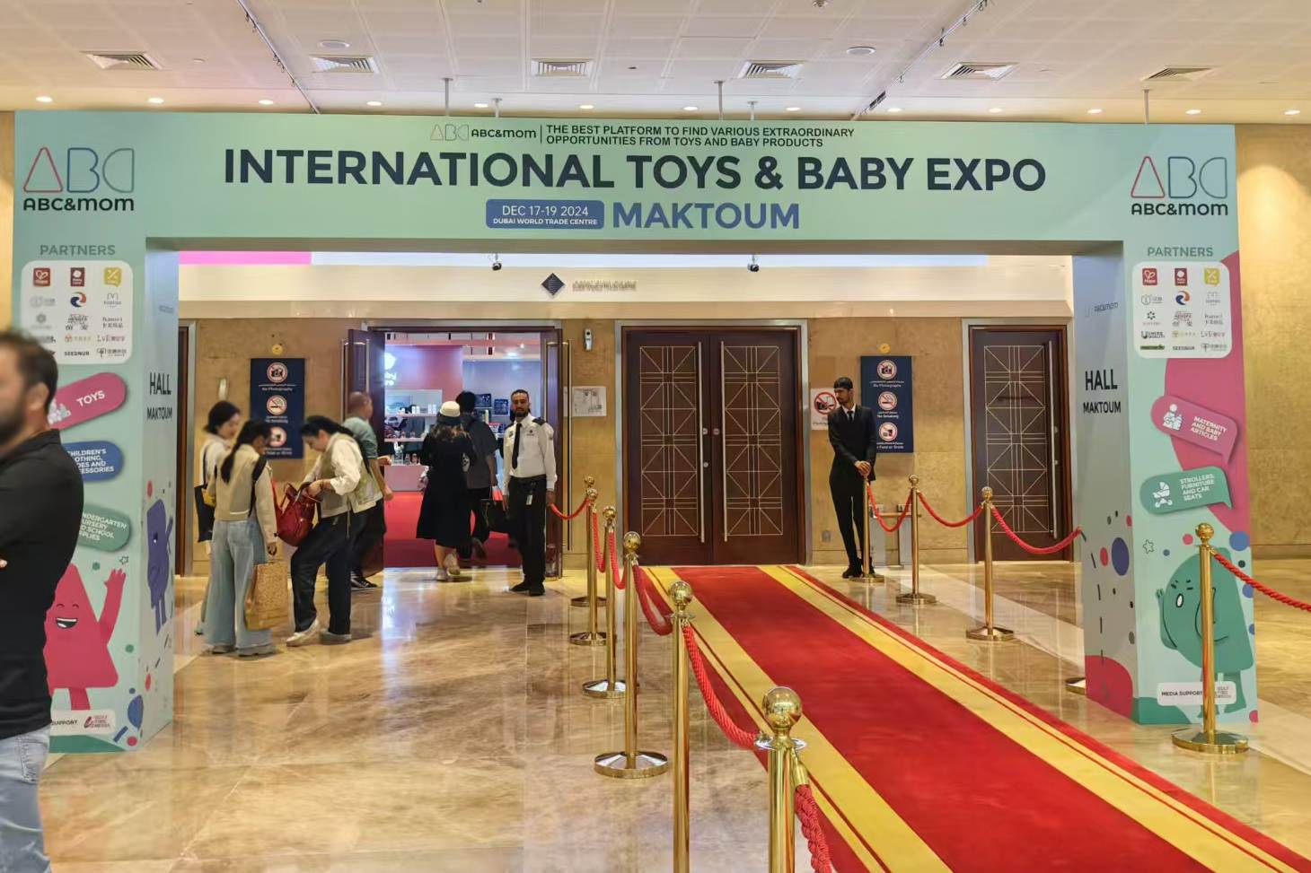 Atualmente estamos participando de uma exposição na ABC&MOM EXPO DUBAI 2024!